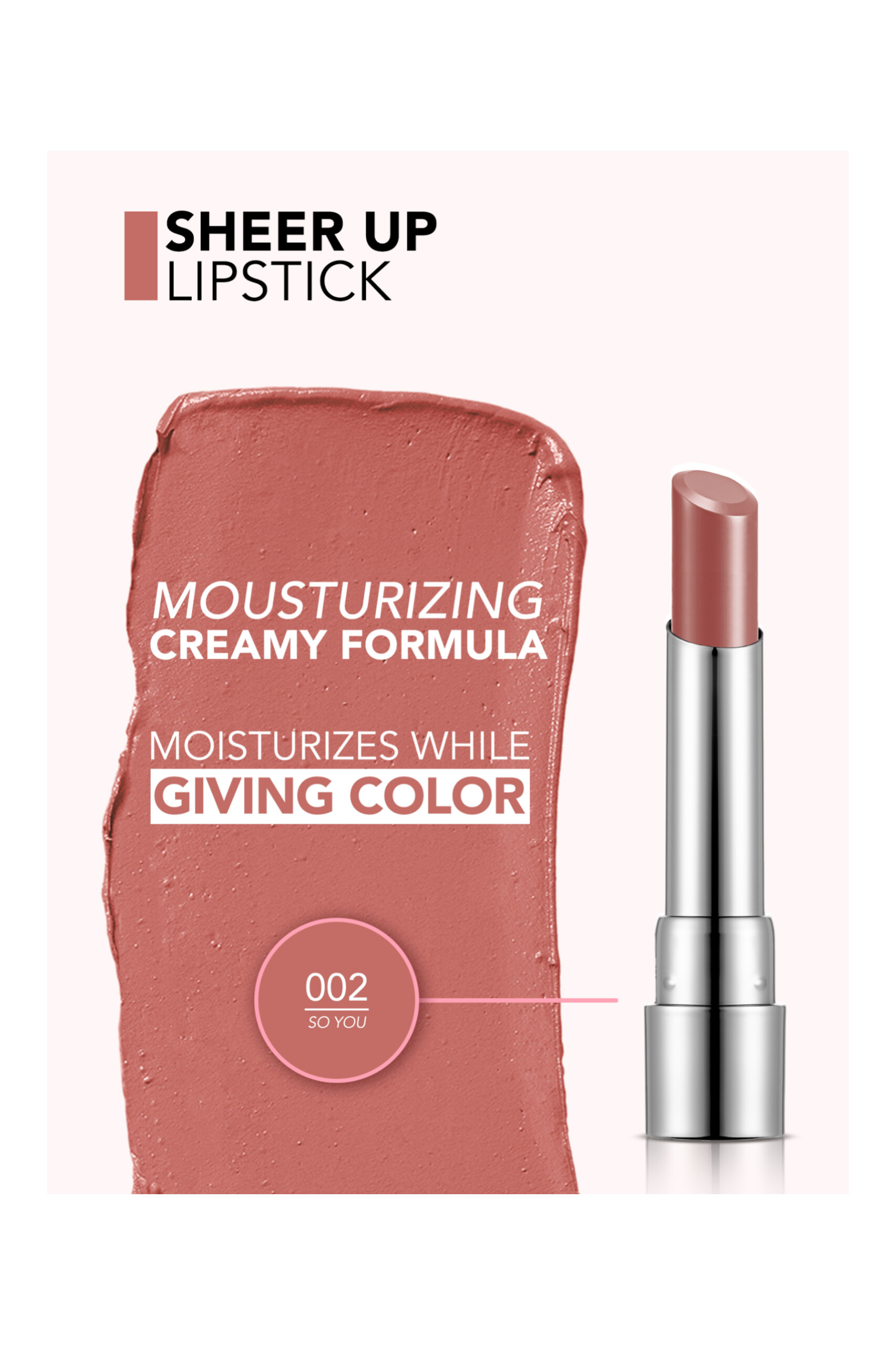 رژلب شیرآپ فلورمار کد ۰۲