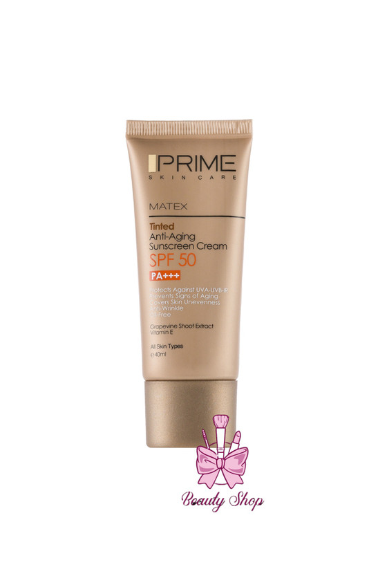 ضد آفتاب رنگی جوان کننده پرایم با SPF50 حجم 40 میلی لیتر