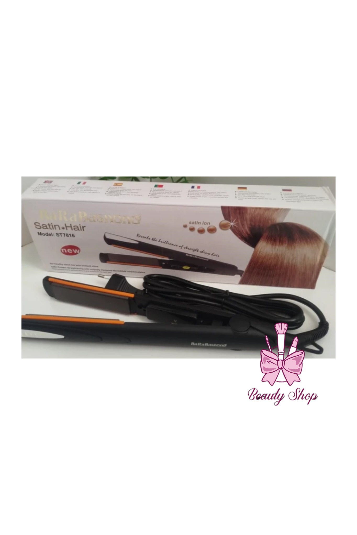 دستگاه اتو مو بای بابیلیس نانو BYBABYLISSNANO  مدل ST7816