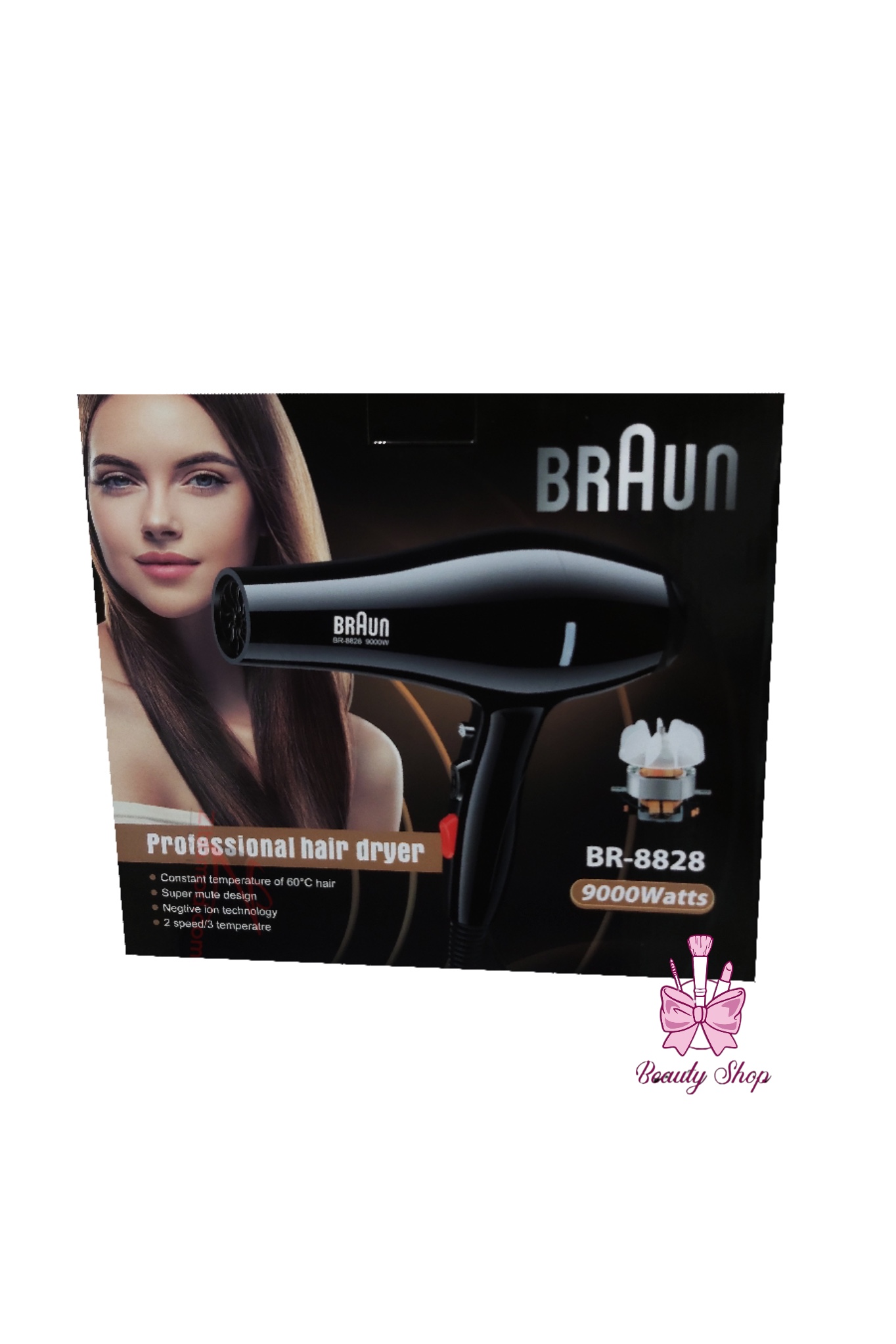 سشوار حرفه ای براون Braun مدل BR-8828