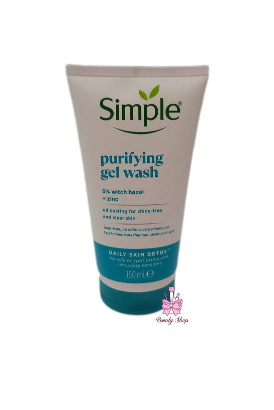 ژل شست و شو سیمپل مدل purifying پوست چرب