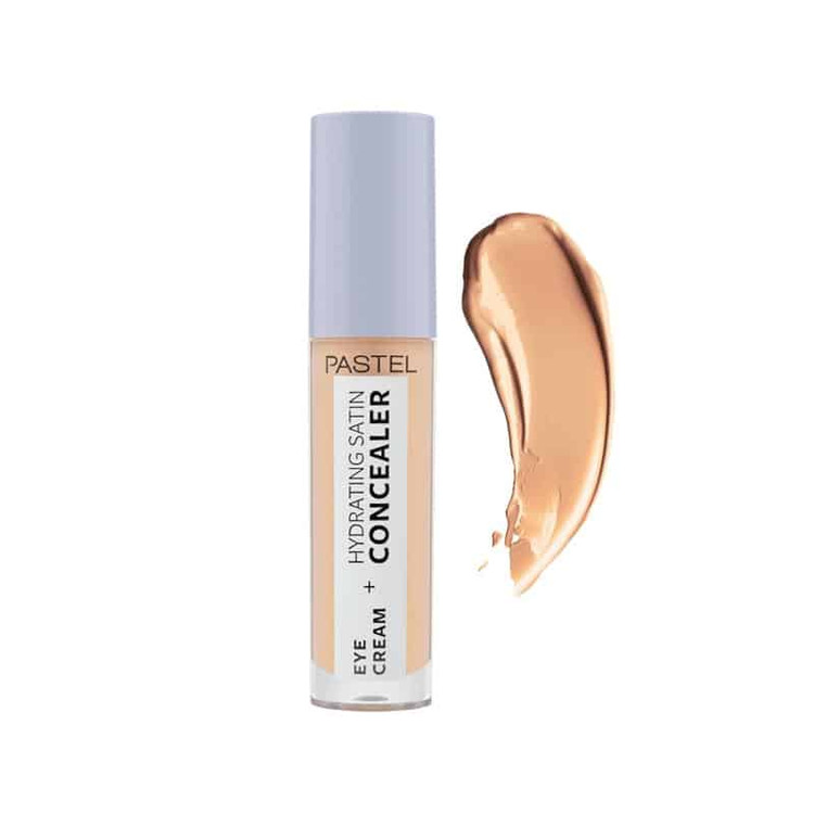 کانسیلر درمانی پاستل PASTEL حاوی کرم دور چشم مدل Hydrating Satin Concealer