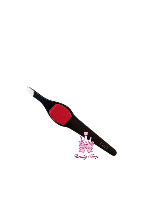 موچین ابرو دکمه دار استند