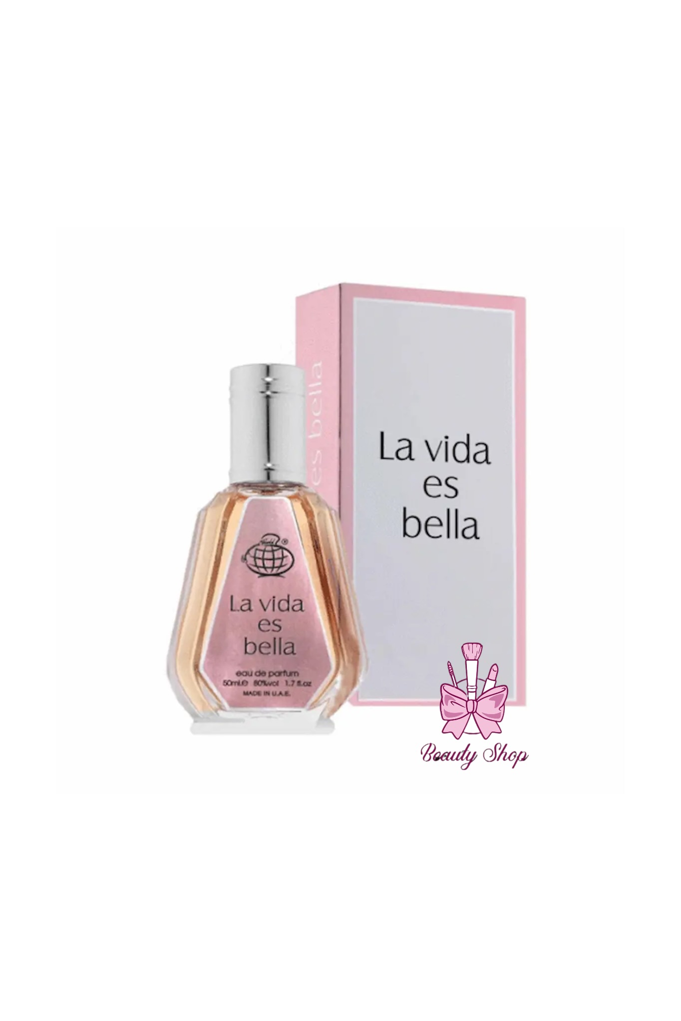 ادکلن زنانه لانکوم لا ویه است بله فراگرنس ورد لا ویدا اس بلا (Fragrance World Lancome La Vie Est Belle) 50 میل