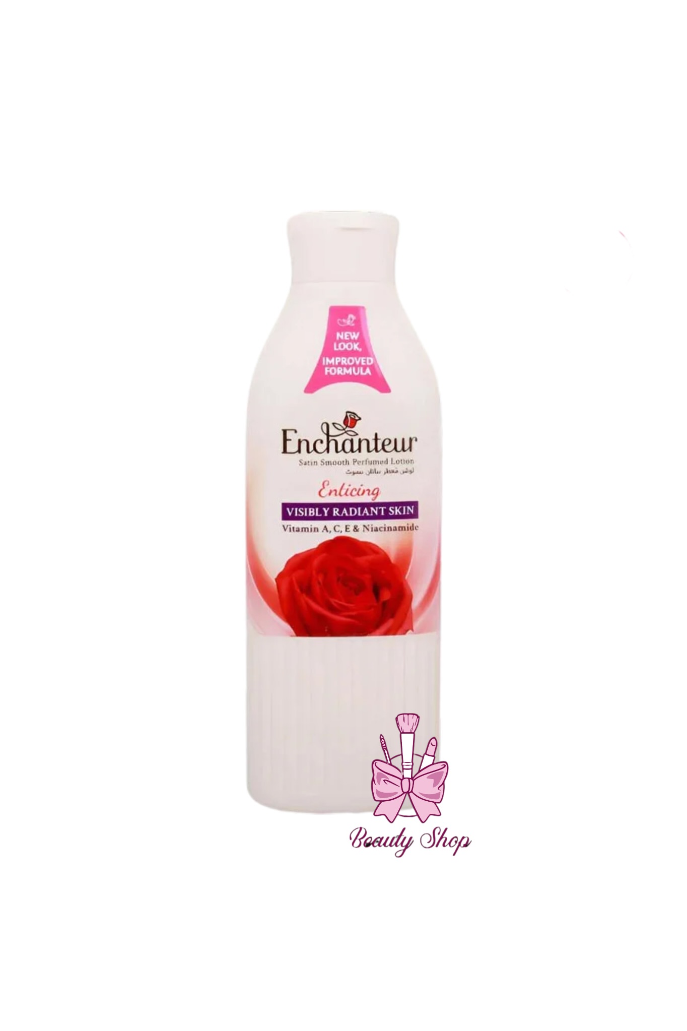 لوسیون بدن قرمز انشانتر مدل انتایسینگ 250 میل | Enchanteur Enticing