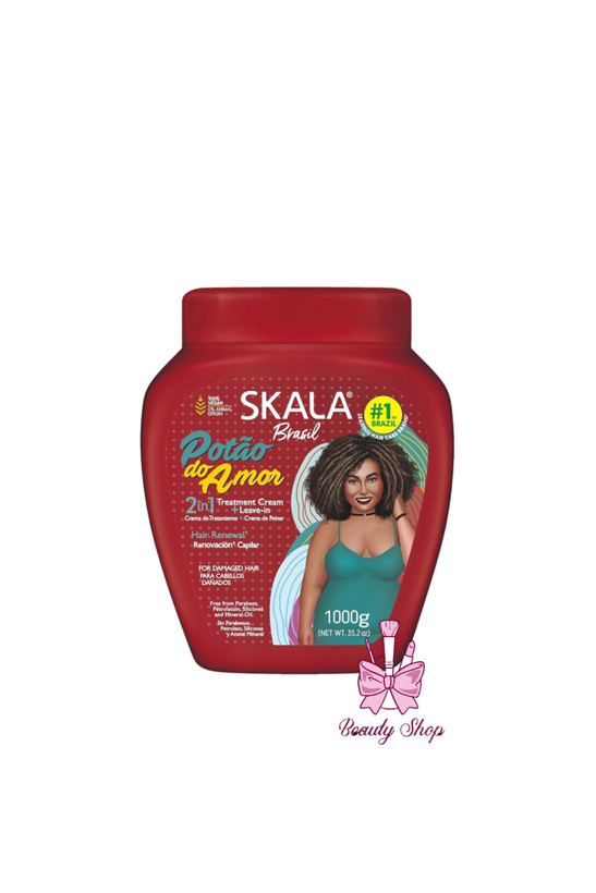 کرم حالت دهنده و ترمیم کننده عمیق موهای آسیب دیده 2 در 1 موهای فر اسکالا Skala Expert Potao Do Amor 2 in 1 Hair Treatment Cream 1000g