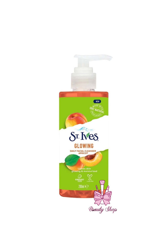 ژل شستشو عصاره زردآلو Glowing سینت ایوز 200ml