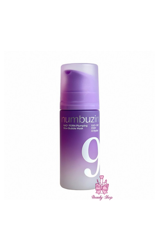 ماسک حبابی نامبوزین شماره ۹+ مدل NAD+ PDRN Plumping Glow Bubble Mask