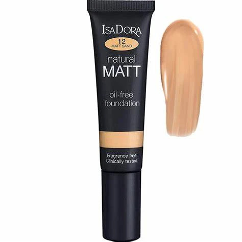 کرم پودر ایزادورا مدل Natural Matt oil free